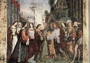 FRANCIA, Francesco The Marriage of St Cecily sds oil painting on canvas